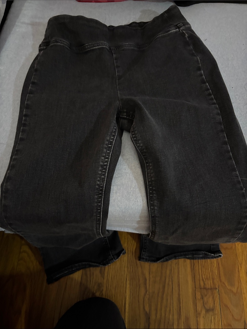 Old Navy Women's Black Wide Leg Stretch Jeans